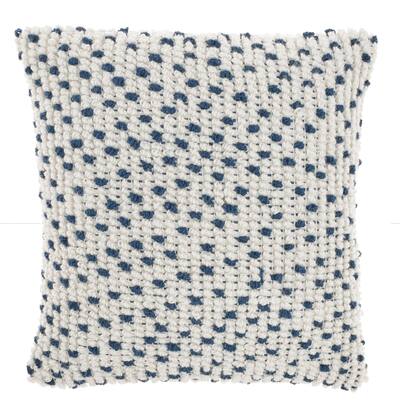Mina Victory Outdoor Pillows Textured Throw Pillow