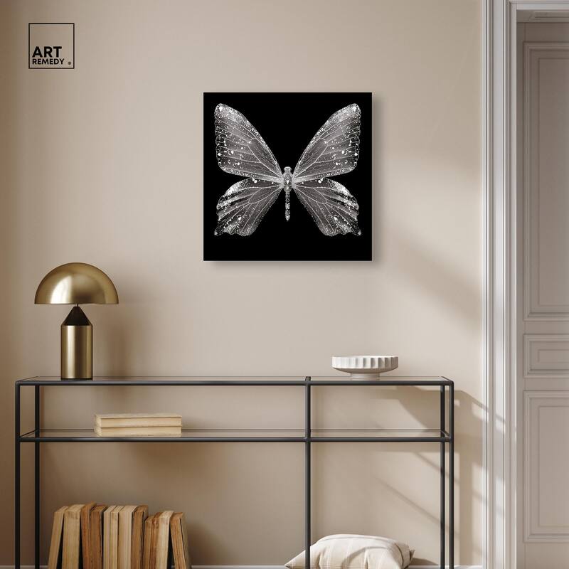 Stardust Wings II Canvas by Art Remedy, Gallery Wrapped