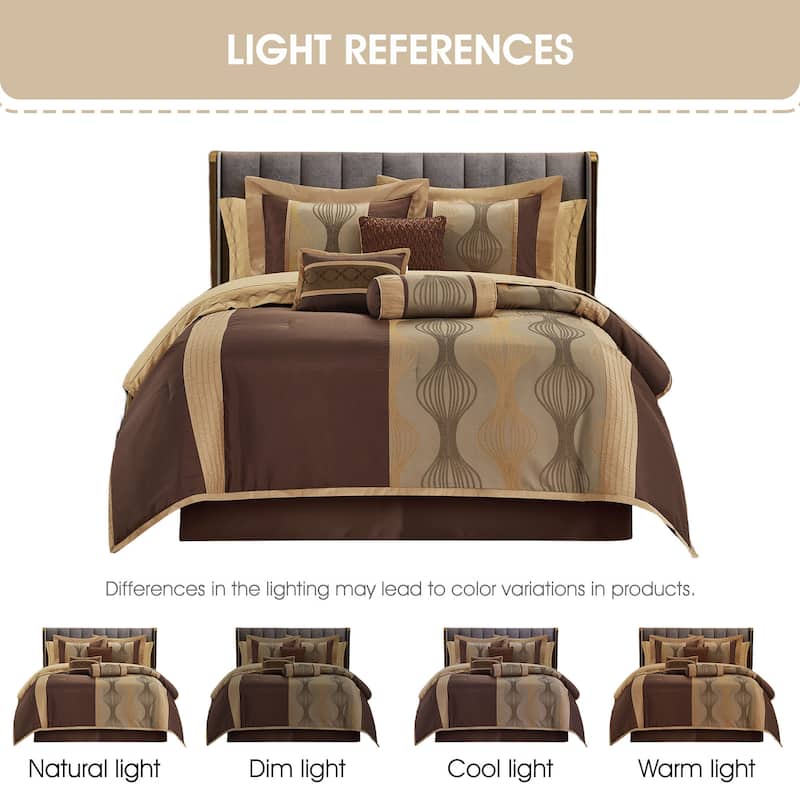Nanshing Daniella 15 Piece Modern Geometric Room-In-A-Bag