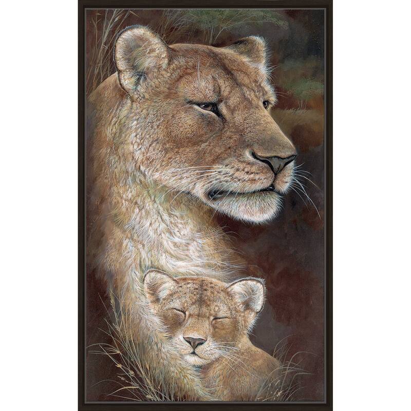 "Proud Mother" by Ruane Manning Print on Floating Canvas