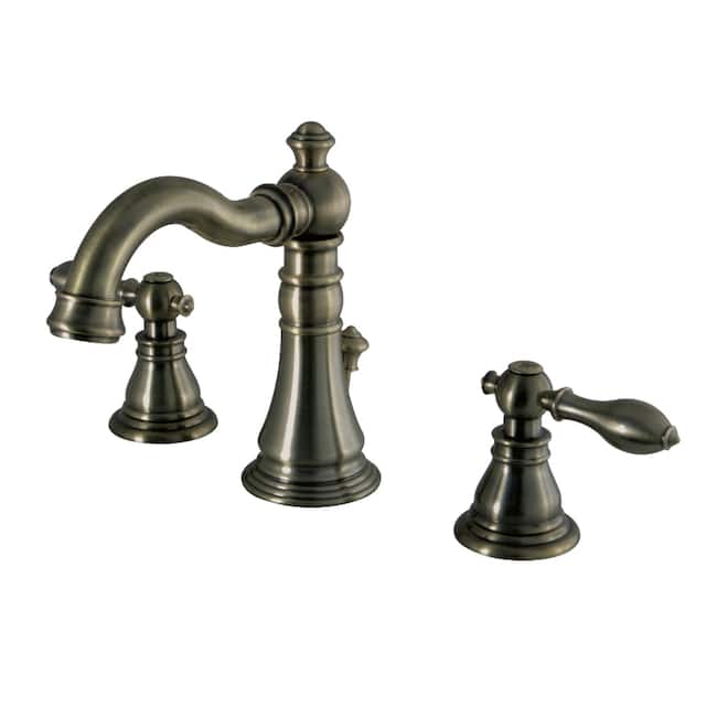 American Classic Widespread Bathroom Faucet - Antique Brass
