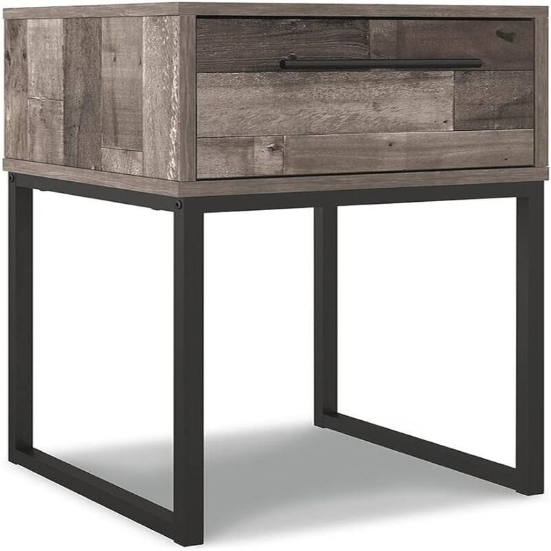 Socalle 1 Drawer Nightstand - Gray-1