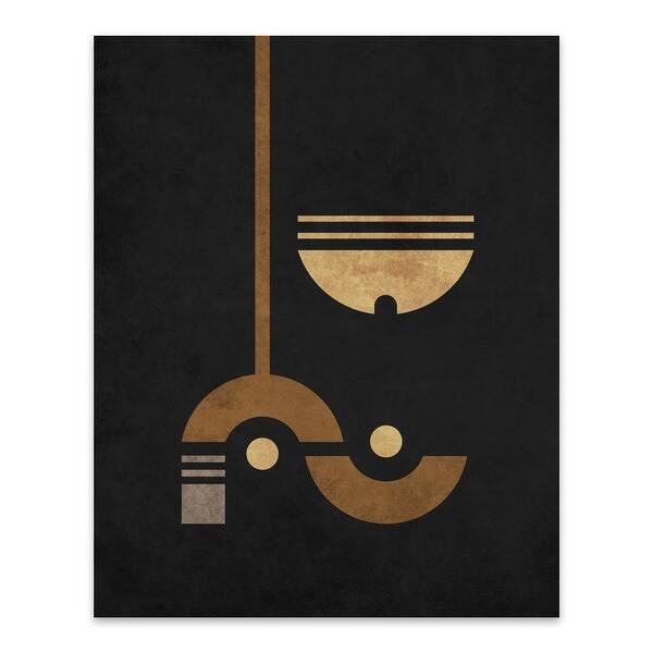 Shop Boho Circles Geometric Metal Wall Art Print Overstock 31651709