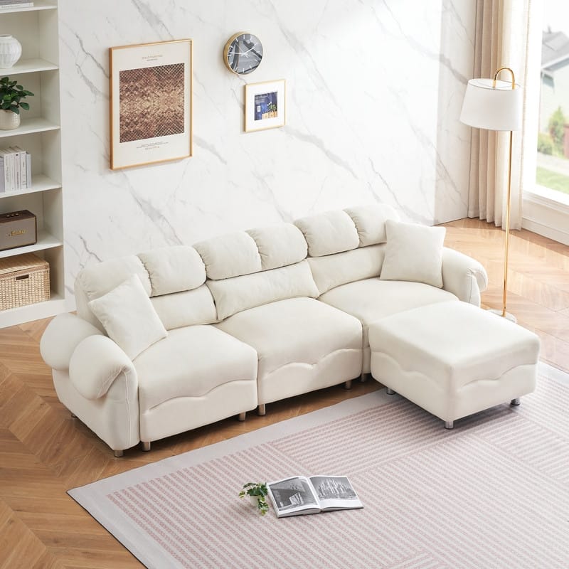 Cloud Velvet Multiple Styles with Footrest