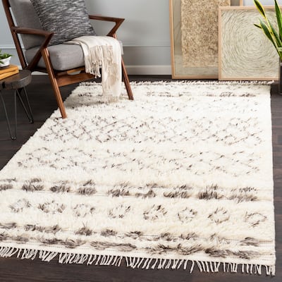 Artistic Weavers Jess Handmade Bohemian Shag Wool Area Rug