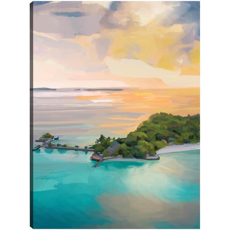 Island Dream By Studio Arts Canvas Art Print