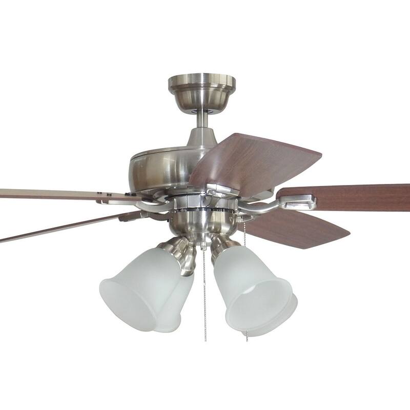 Craftmade Twist N Click 52" 5 Blade LED Ceiling Fan