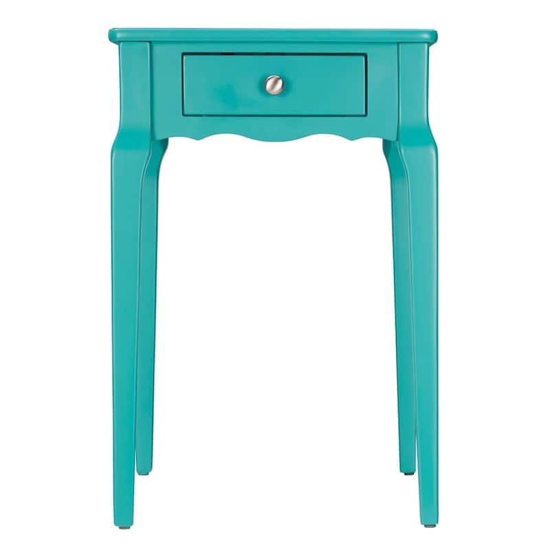 Daniella 1-Drawer Wood Storage Side Table by iNSPIRE Q Bold
