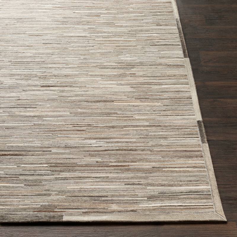 Michala Hide/Leather Area Rug
