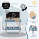 preview thumbnail 9 of 8, Gymax Kids Wooden Play Tool Workbench Workshop Table Pretend Play with