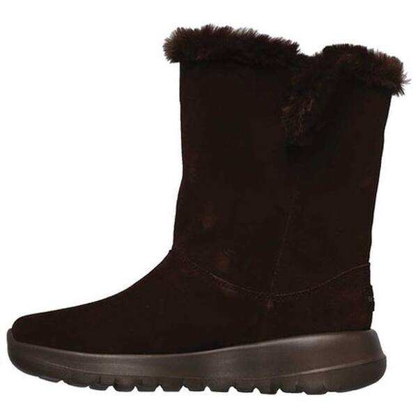 Shop Skechers Women S On The Go Joy Winter Snow Boot Chocolate