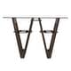 preview thumbnail 3 of 5, SEI Furniture Garanger Reclaimed Wood Console Table
