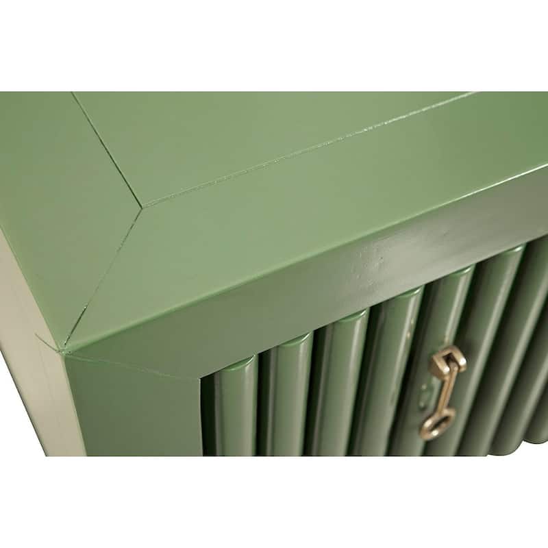 Furniture Classics Abrams Mahogany & Gold Console Table