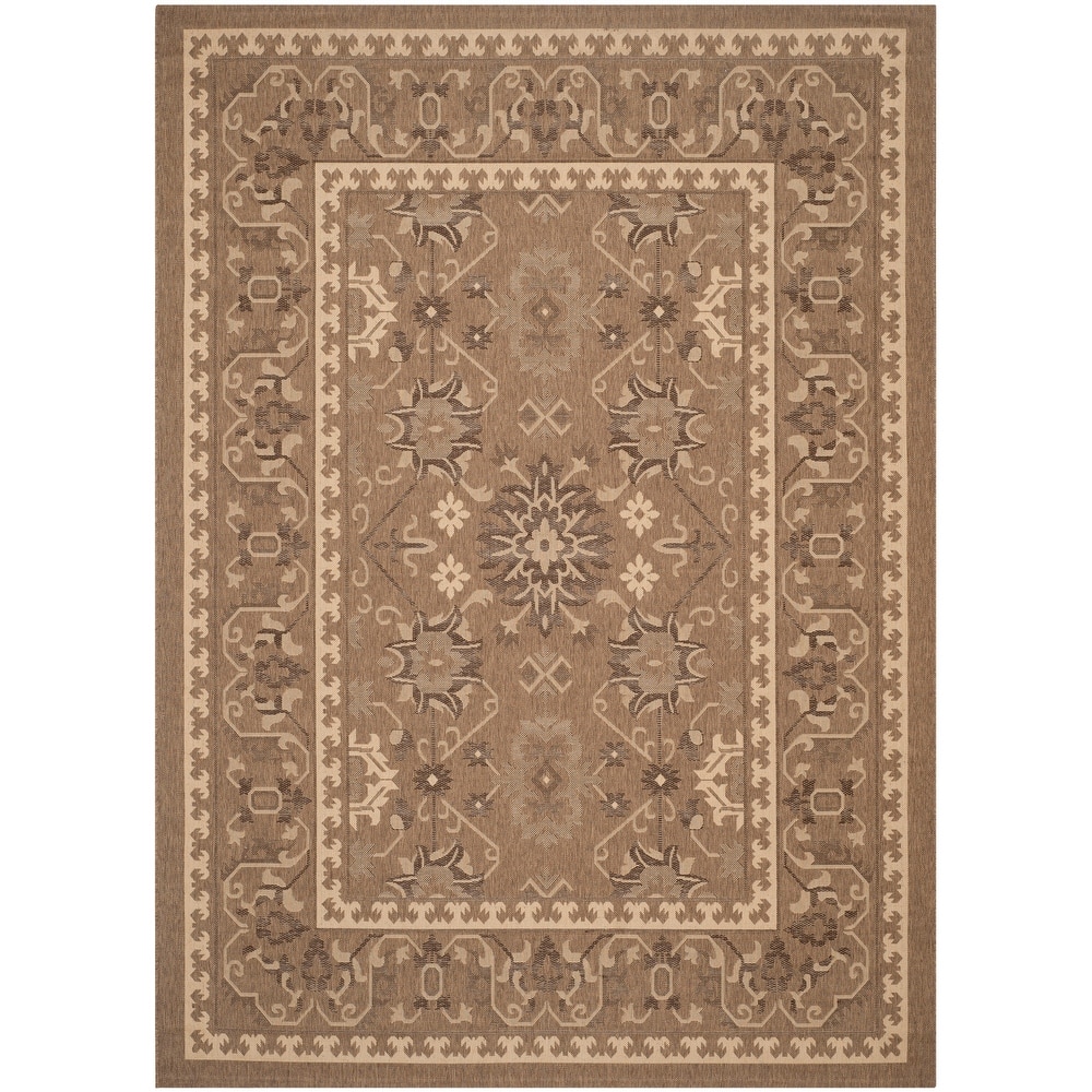 SAFAVIEH Courtyard Erlwine Indoor/ Outdoor Waterproof Patio Backyard Rug