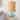 Artistic Weavers Turquoise over Bronze Natural Shade Lamp