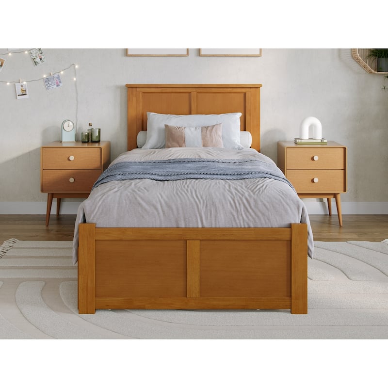 Madison Platform Bed with Footboard and Storage Drawers
