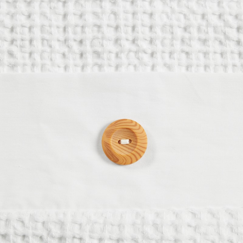 Madison Park Rianon White Cotton Waffle Weave Comforter Set