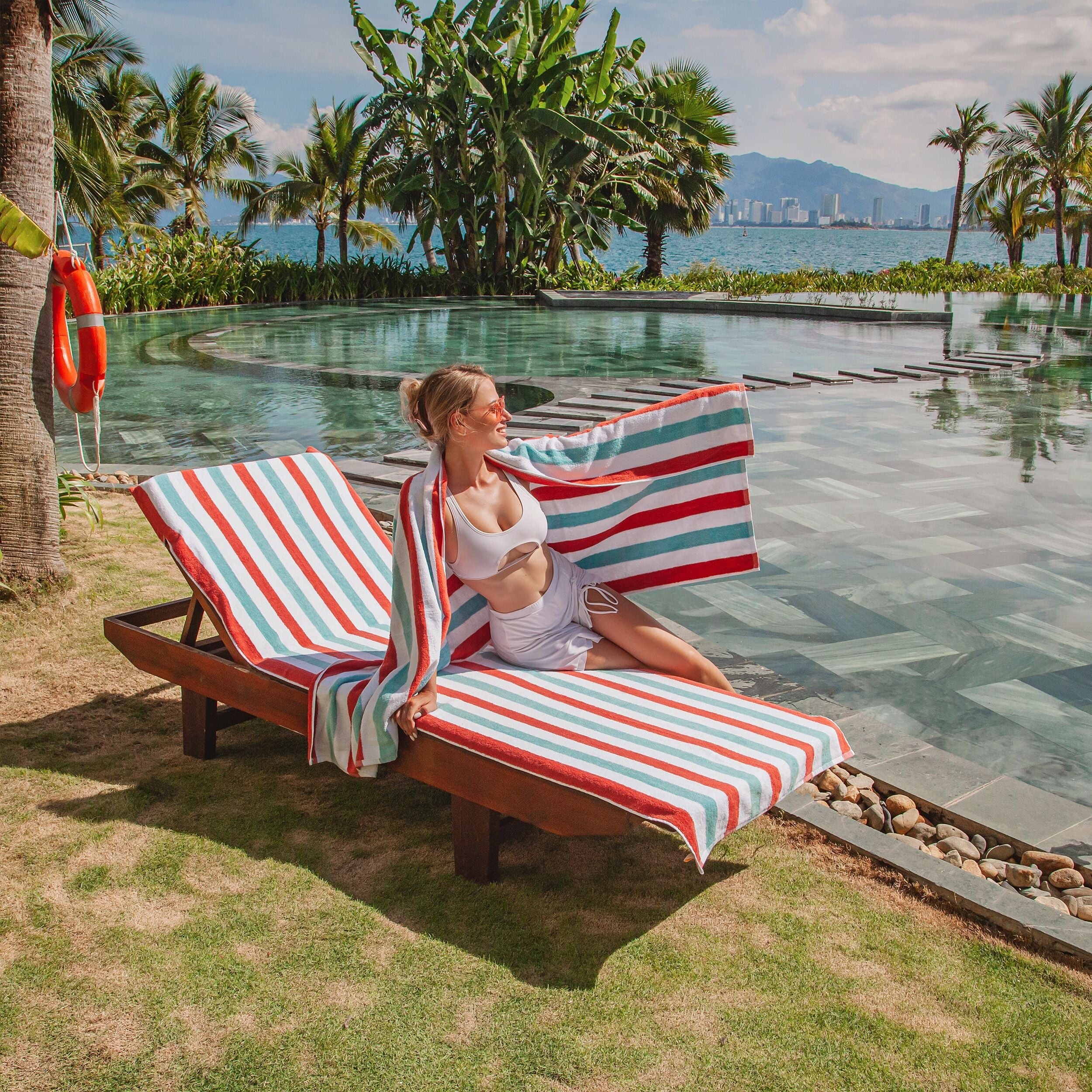 как выглядит Cabo Cabana Chaise Cover 2 Pack фото