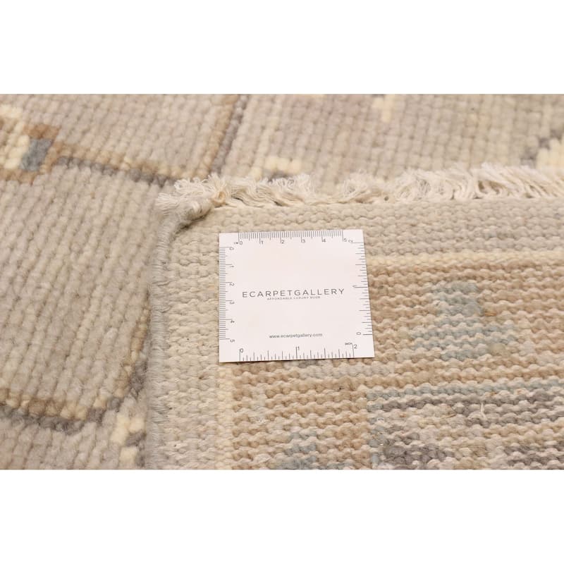 ECARPETGALLERY Hand-knotted Jules Serapi Grey Wool Rug - 9'1 x 11'10