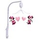 preview thumbnail 2 of 4, Lambs & Ivy Disney Baby Minnie Mouse Love Pink Musical Baby Crib Mobile Soother