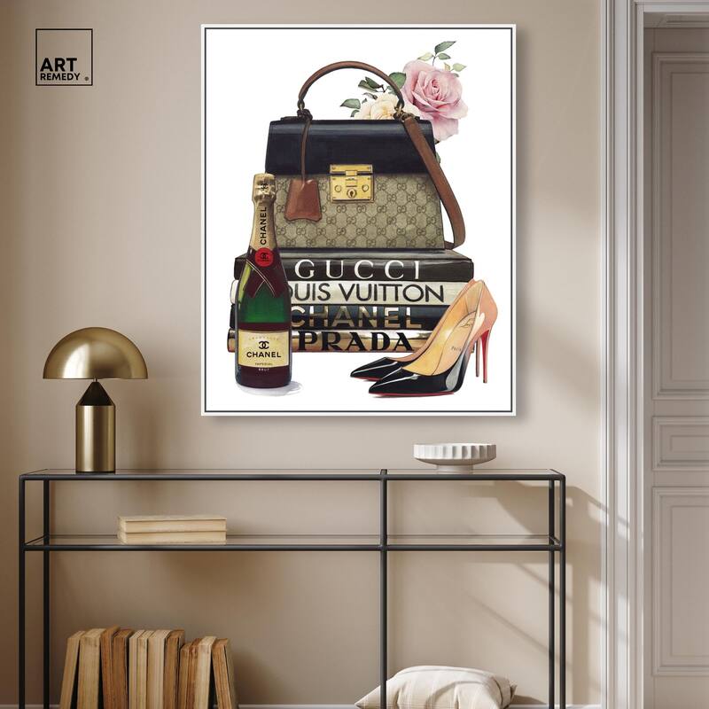 Let's Go Out Tonight Canvas by Art Remedy