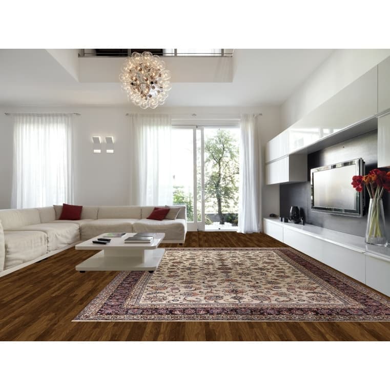 Vegetable Dye Kashmar Large Vintage Persian Rug Handmade Wool Carpet - 11'3" x 16'3"