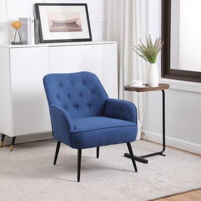 Accent Chair Modern Mid Century Velvet Sherpa Armchair Comfy Arm Chair for Livingroom Bedroom Office Waiting Room Barrel Chair