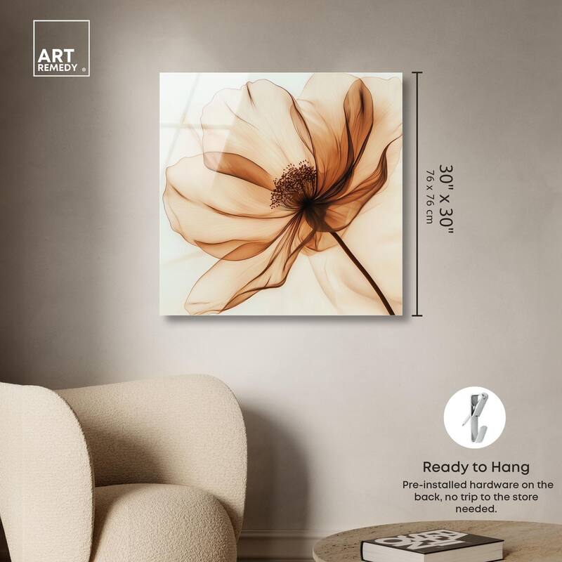 Fragile Elegance II Acrylic by Art Remedy, Ready to Hang