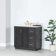 preview thumbnail 22 of 196, Altair Gazsi Bathroom Vanity with Composite Stone Countertop without Mirror