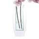 preview thumbnail 4 of 2, Modern Orchid Arrangement in Mirrored Glass Vase