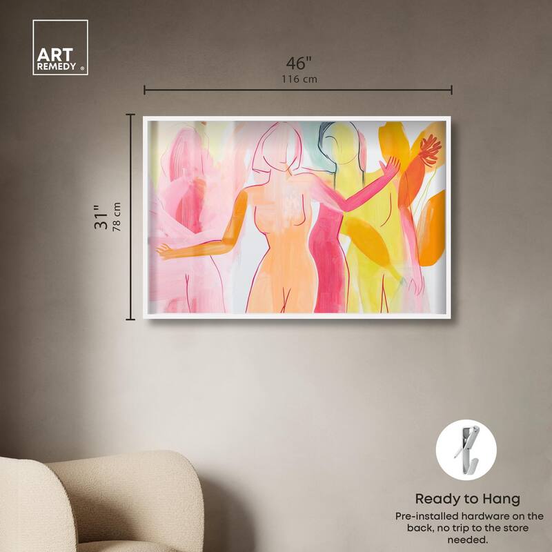 Three Graces Shadowbox by Art Remedy