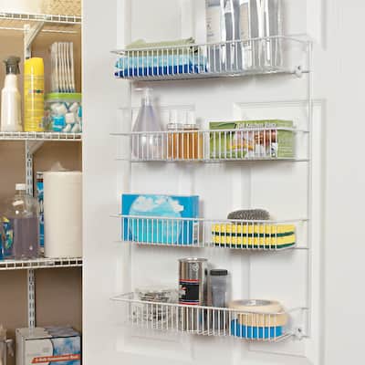 ClosetMaid Stainless Steel Multitier Wall Rack