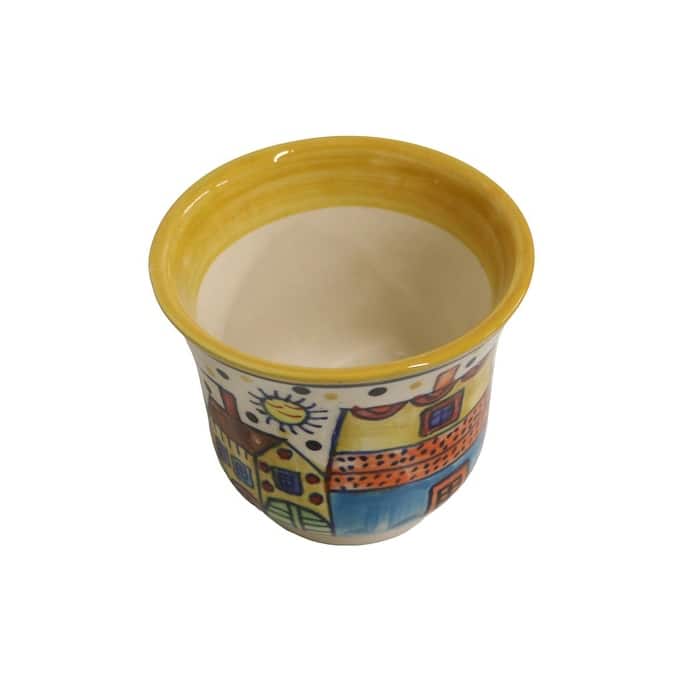 Home&Manor Ceramic Planter Multicolor