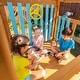 preview thumbnail 25 of 25, Teamson Kids Everett Plus Swing Set Playset with Platform, Rock Wall, and Wave Slide