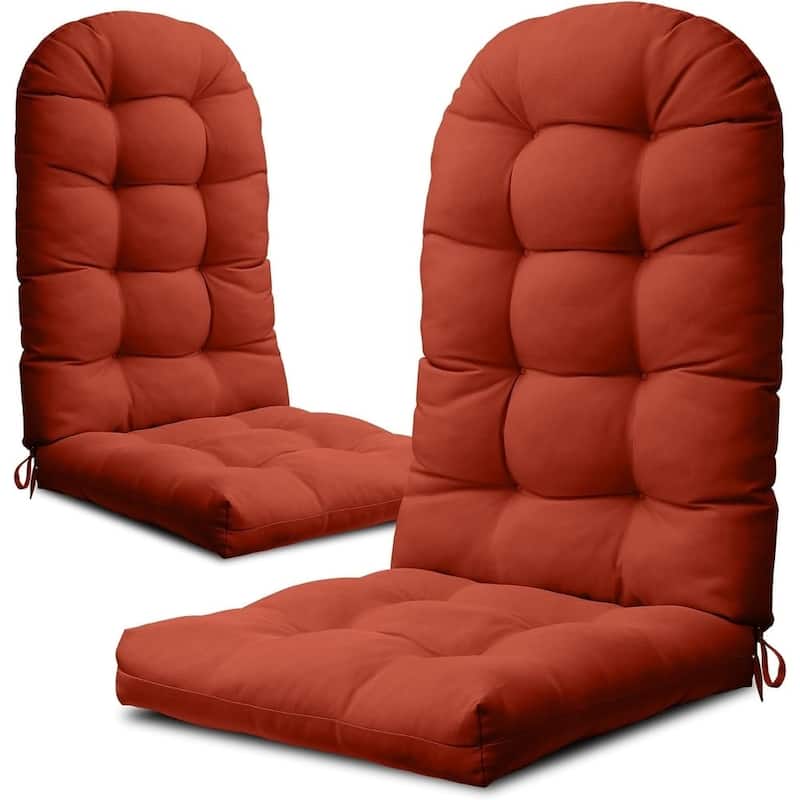 WINSOON 49x20x5 Inch Adirondack Chair Cushion Set of 2, Thickened and High Back Chair Cushion