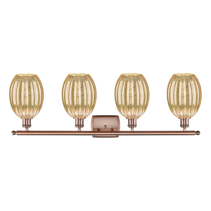 Innovations Lighting Endless Possibilities Ballston - Preston - 4 Light 36" Bulb Shade Bath Vanity Light