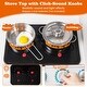 preview thumbnail 6 of 7, Pretend Play Kitchen for Kids Aged 3+ with Real Sounds and Lights - 36" x 12" x 40"