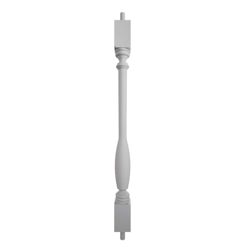 Endurathane 500 Series Winford Baluster, Factory Primed Polyurethane - 2 1/2"W x 32"H