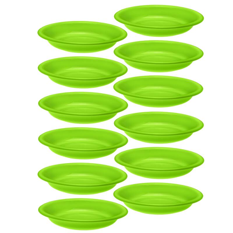 Plastic Plate 15Ounce Microwavable,Dishwasher Safe
