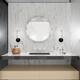 Single Beveled Edge Bathroom Wall Vanity Mirror