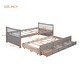 preview thumbnail 8 of 26, Elegant design,Daybed with Trundle and Drawers, Twin Size,Solid Construction
