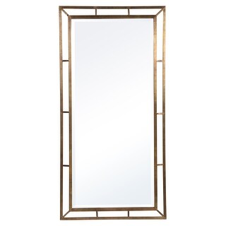 Beveled 3D Framed Wall Mirror - 56"