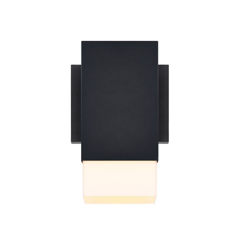 Designers Fountain D317M-10EW Willowsong 10" Tall Outdoor Wall Sconce - Black