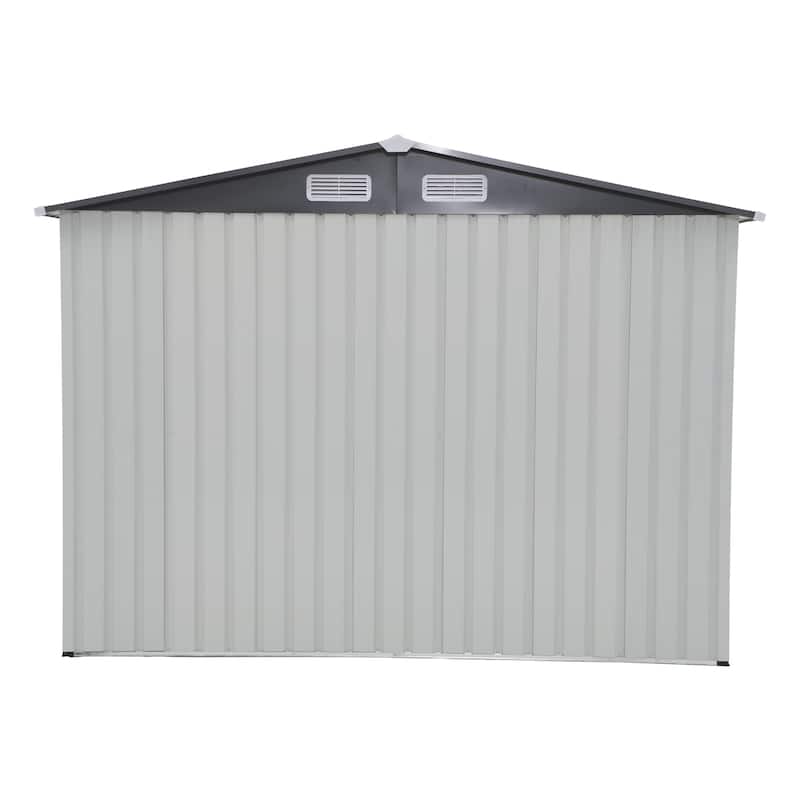 6' x 8' Outdoor Metal Storage Shed