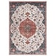 preview thumbnail 5 of 6, SAFAVIEH Rosewood Goretti Traditional Oriental Rug 4' x 6' - Ivory/Red - Rectangle