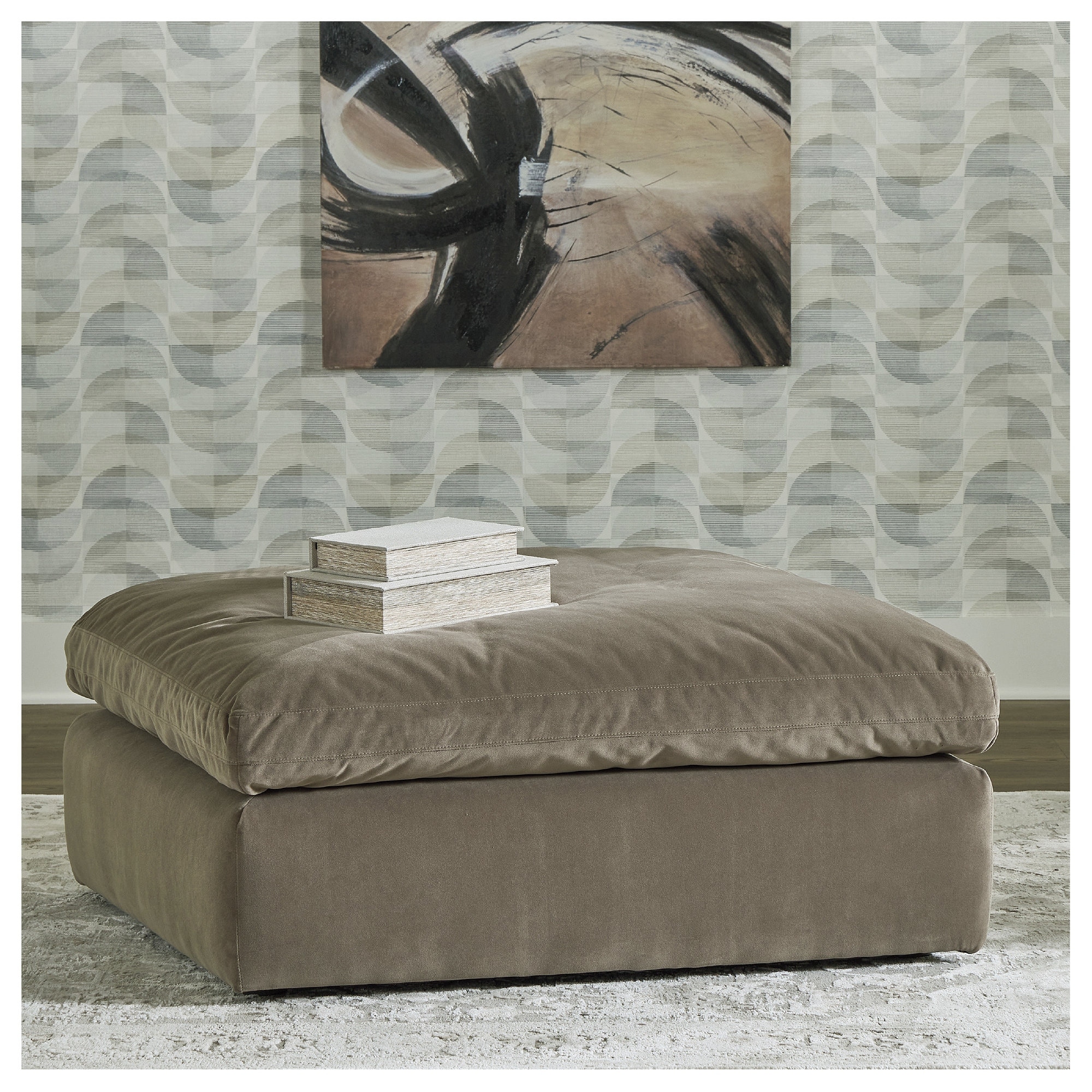 Signature Design by Ashley Sophie Cocoa Oversized Accent Ottoman