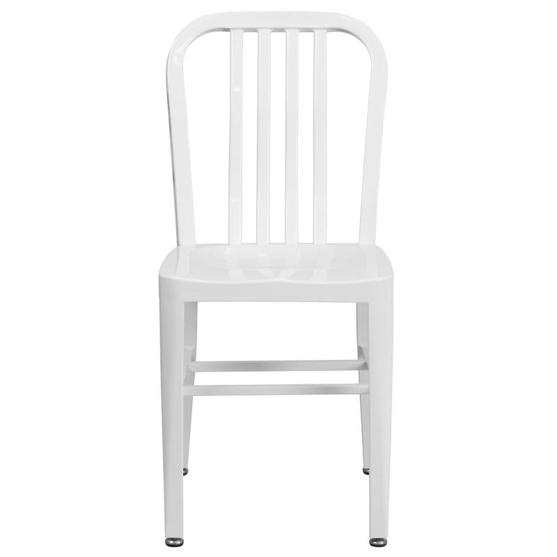 2 Pack Metal Indoor-Outdoor Chair