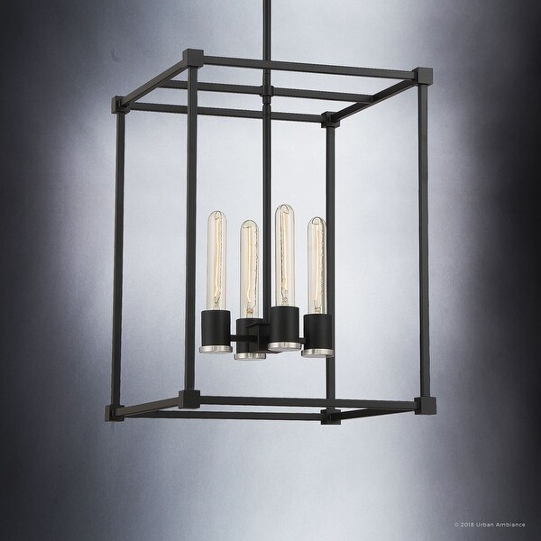 square chandelier modern