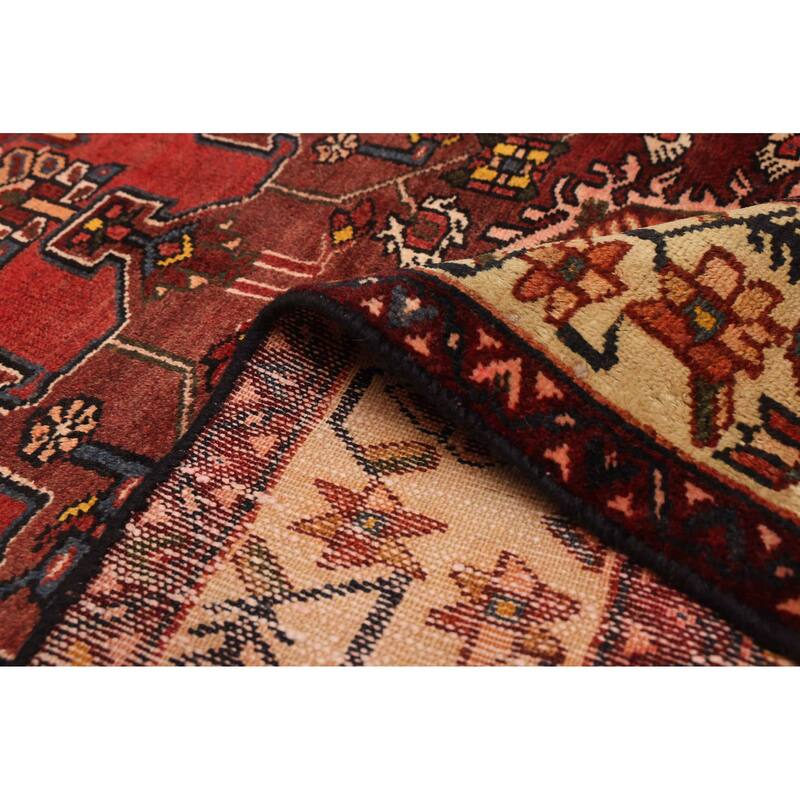 ECARPETGALLERY Hand-knotted Anadol Vintage Red Wool Rug - 4'3 x 6'4