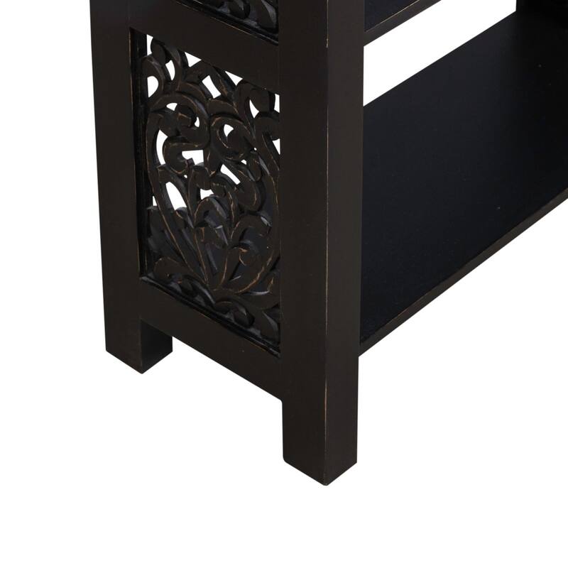 Trellis Lane Weathered Accent Bookcase